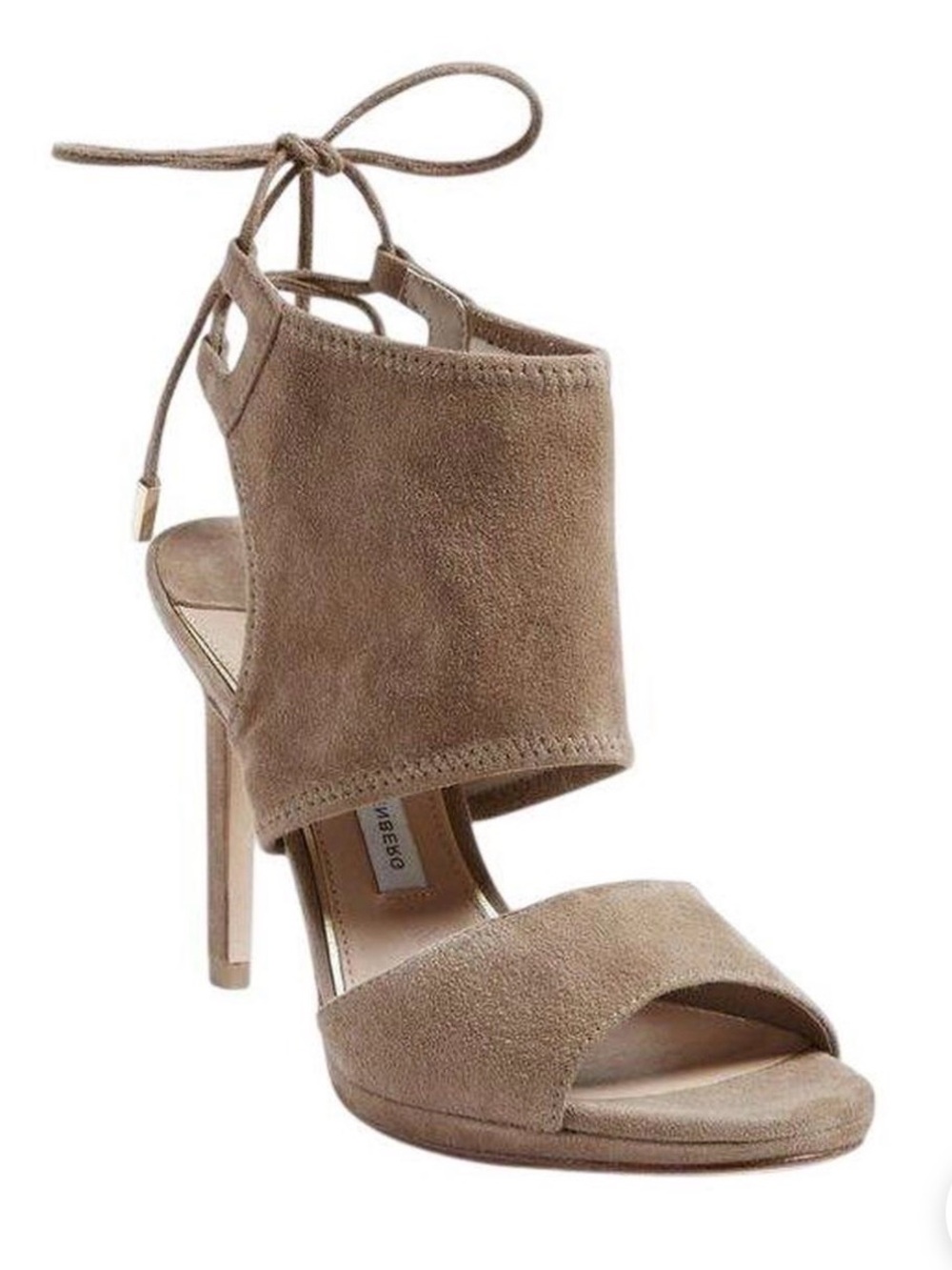 Diane Von Furstenberg Suede Lace-Up Courts NWT